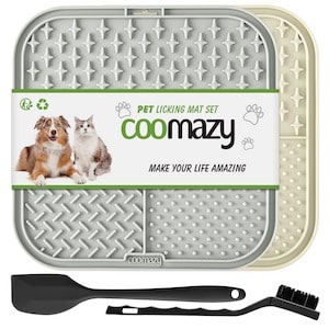 Coomazy Slow Feeding Lick Mats