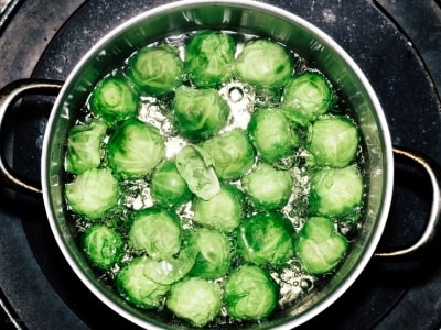 Preparation of Brussels Sprouts Preparation of Brussels Sprouts