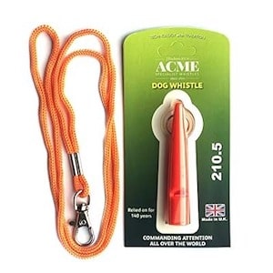 Acme Dog whistle with Acme Lanyard 