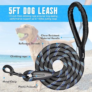 Candure Dog Lead with Soft Padded 