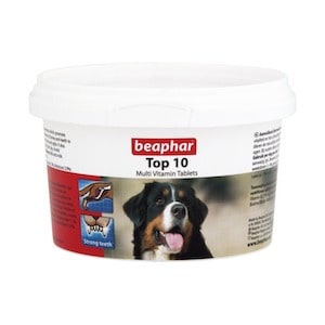 Beaphar Top 10 Vitamin Tablets for Dogs