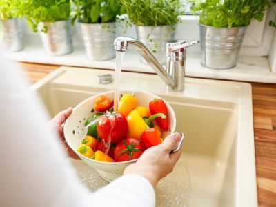 Only Wash Raw Vegetable and Fruits Only Wash Raw Vegetable and Fruits