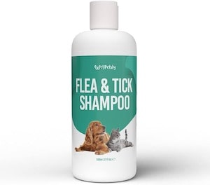 Petsly Tick & Flea Shampoo for Dogs