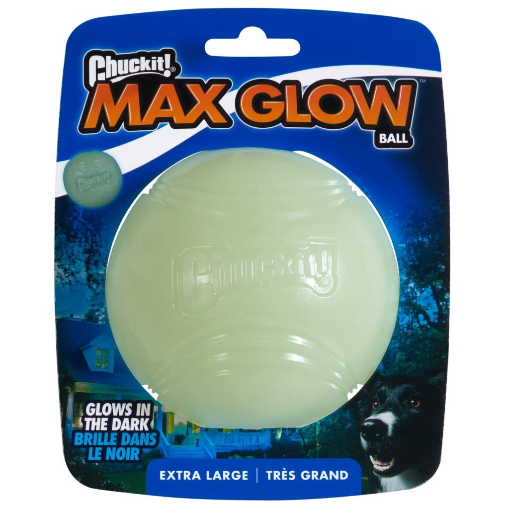 Chuckit! Max Glow Dog Ball Glow