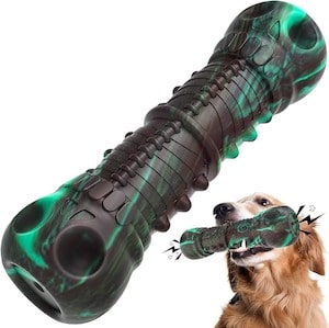 HETOO Indestructible Squeaky Dog Chew Toy