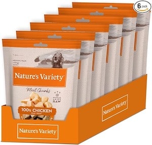 Nature's Variety Freezed Dried Chicken Chunks