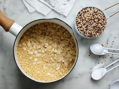 different grains for porridge