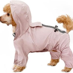 Dog Waterproof Coat Dog (Hooded)