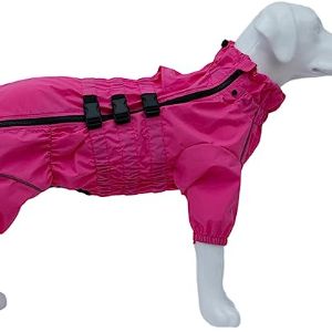 Dogs Waterproof Jacket by the lovelonglong store 
