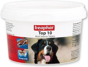 Beaphar Top 10 Vitamin Tablets for Dogs