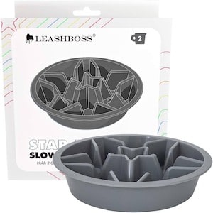 Leashboss Slow Feeder Dog Bowls