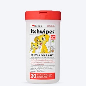 Petkin Anti Itch Wipes for Dogs