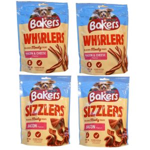 Baker Bacon & Cheese Whirlers and Bacon Sizzlers