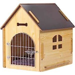 DREAMSOULE Wooden Pet House