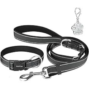 Dog Collar and Lead Set by Pumila EU