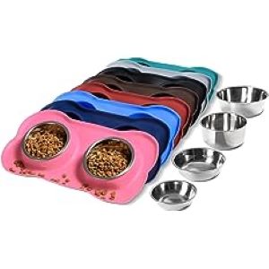 Hubulk Pet Dog Bowls