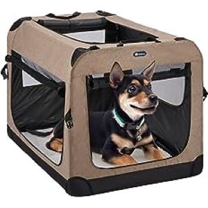 Veehoo Folding Soft Dog Crate