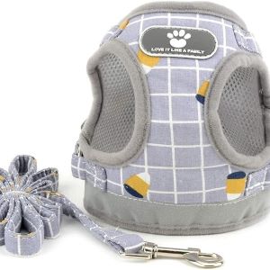Zunea No Pull Small Dog Harness and Lead Set