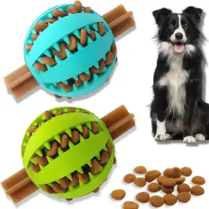 PawsOnlyUK Treat Dispenser Dog Toy Ball